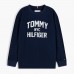 TOMMY HILFIGER μπλούζα παιδική αγόρι KB0KB10642-C1G μπλε